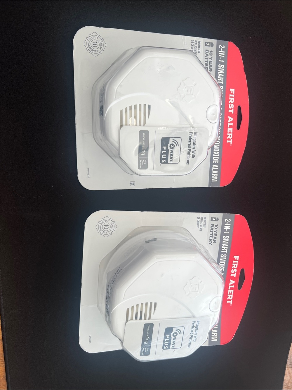 First Alert White 2-in-1 Smart Smoke & Carbon Monoxide Alarm - White (Pack of 2)
